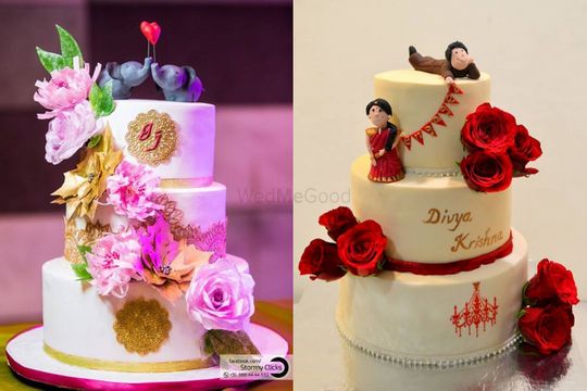 Order Wedding Cakes Online in Chennai | Nicky's