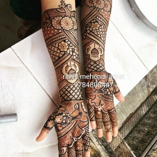 Best Mehandi Artist in Ajmer | Kundan Mehandi Art Design