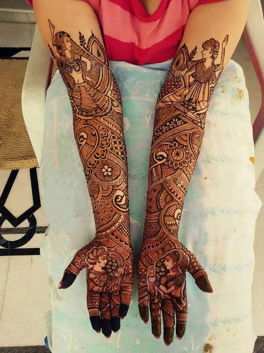 My first mehendi of #2k24 alhamdulilah #mehendi #henna #hennaart #fyp ... |  TikTok