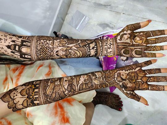 20 Circle (Gol) Mehndi Designs That Will Steal Your Heart | Circle mehndi  designs, Mehndi designs for kids, Mehndi designs for beginners