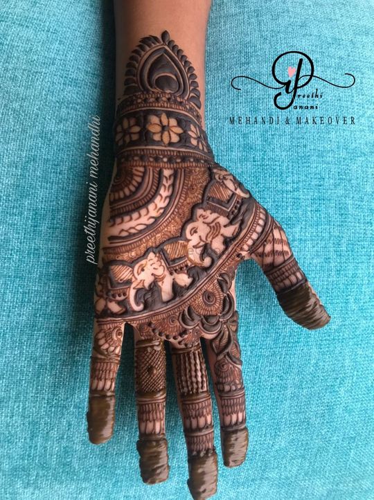 Sandhya Mehndi Artist - Best Bridal Mehendi artist Coimbatore Oh Really