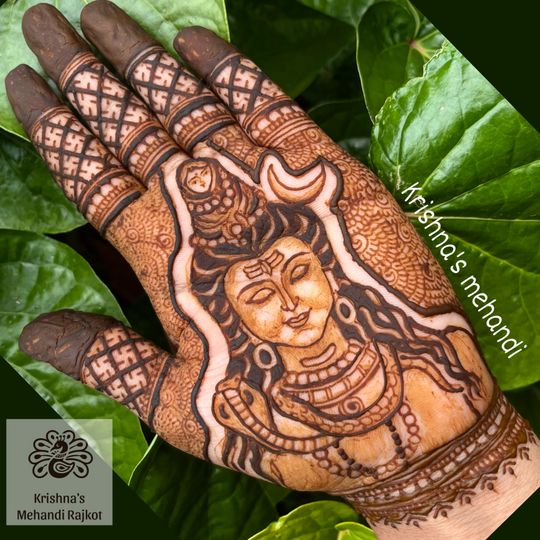 Abha's Mehandi - Radha Krishna Mehandi..... | Facebook