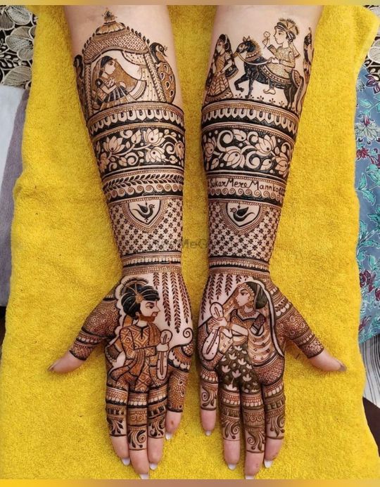 45 Latest & Trending Mehendi Designs For 2022 Brides | WeddingBazaar