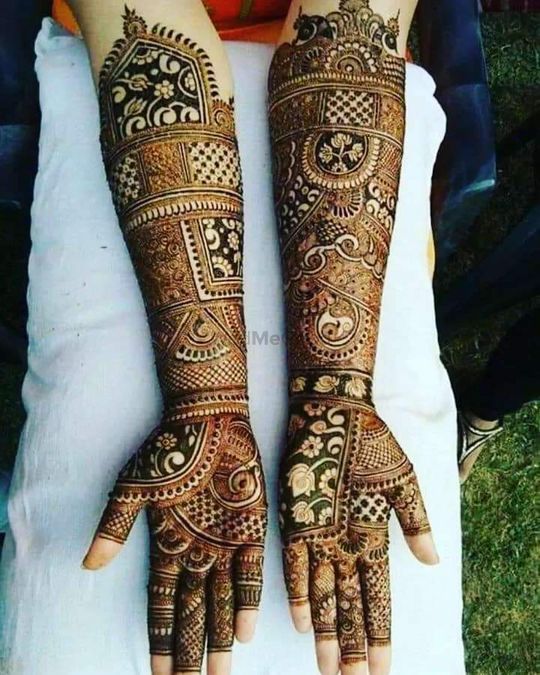 Top Trendy Bareek Tikki Mehndi Design | Dulhan mehndi | Engagement Mehndi | Bridal  Mehndi | #mehndi - YouTube