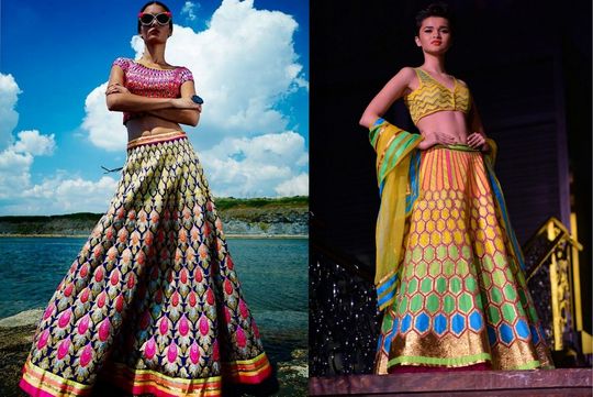 Majestic lehenga-sherwani to breathtaking jadau blouse, intricate details  from Hardik Pandya-Natasa Stankovic's Abu Jani Sandeep Khosla wedding  trousseau that we love!