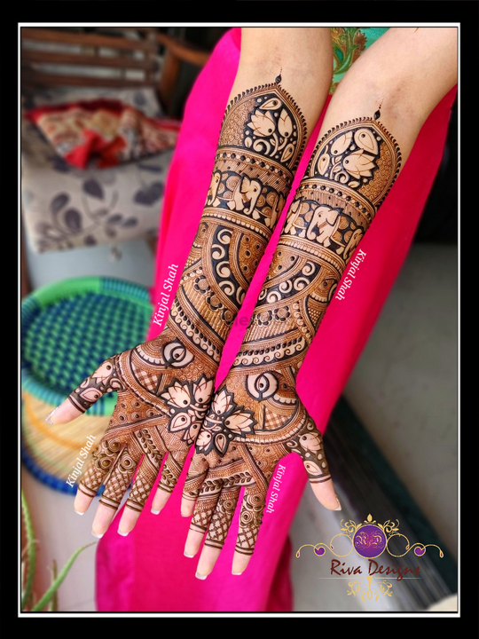 Design 🌿❣️ Credit:@kajalmehndiartist Follow @mg_mehndi.for.beginners for  more #mehndi #mehendi #henna #mehndidesigns #hennadesig... | Instagram