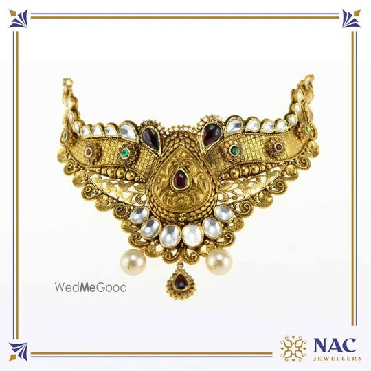 Nac jewellers necklace shop designs with price