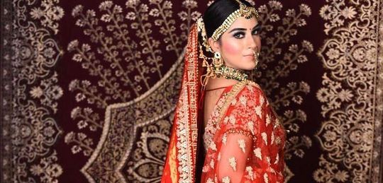 This Bridal Wear Brand Has Everything Under A Lakh | Bridal wear, Bridal  lehenga red, Red floral blouse