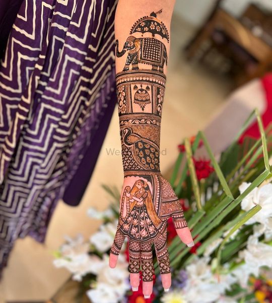 Anil Mehendi Art in Malviya Nagar,Jaipur - Best Bridal Mehendi Artists in  Jaipur - Justdial