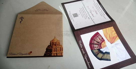 Paper Wedding Invitation Cards, 2 Leaflet at Rs 5/piece in Coimbatore