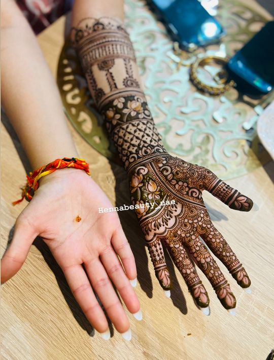 Dubai Henna Design l Gulf Mehndi Design l Unique Simple And Beautiful Mehndi  मेहंदी डिजाइन For Front - YouTube