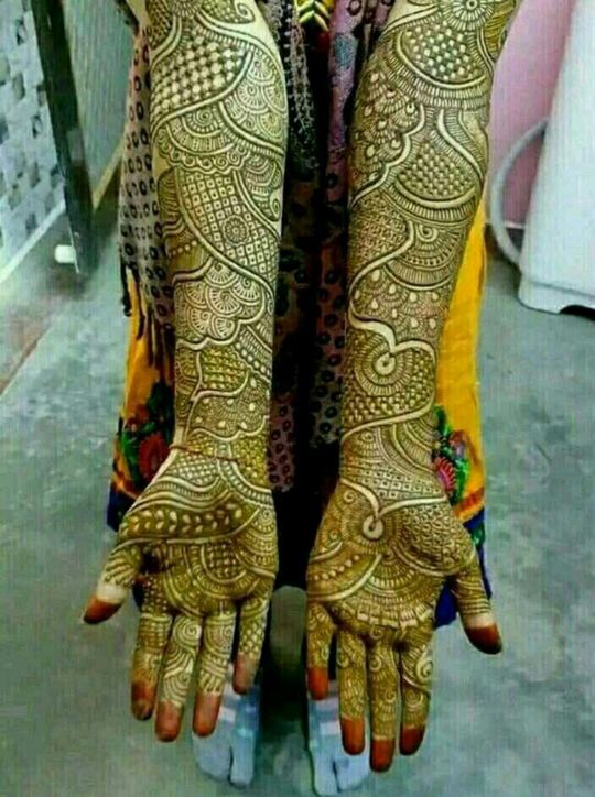 Mehndi art