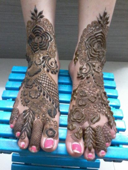 Gulf Style Mehndi/ Dubai Mehndi Designs - YouTube