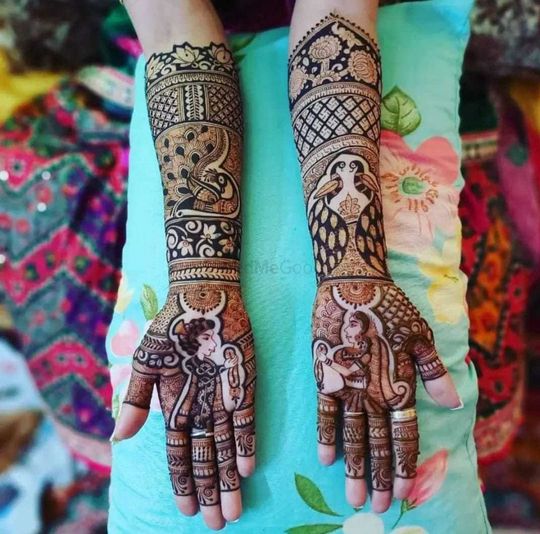 ukmehandiartist1 🙏❣️ Rajasthan barik mehndi design Follow me -  @ukmehandiartist1 Best Mehndi Artist in Faridabad & Delhi NCR We Are… |  Instagram