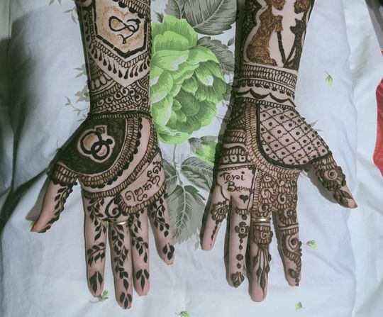 Mehandi Design for Parties at best price in Achanta | ID: 7786114012