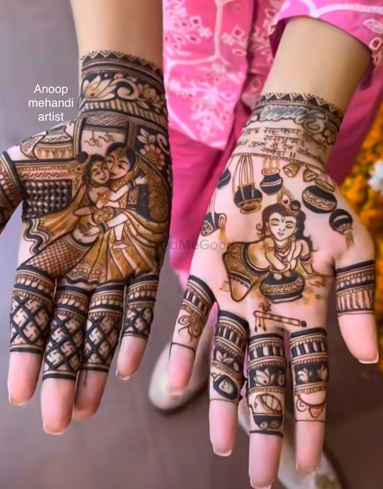 My “minimal” bridal mehndi/henna. : r/weddingplanning