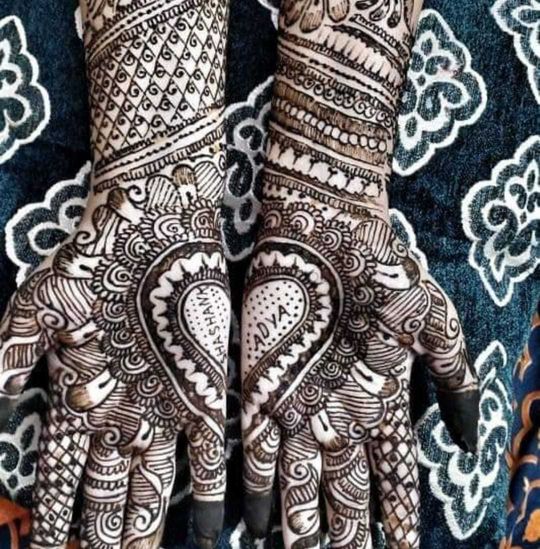 S-name-mehndi-design - Mehndi Design World