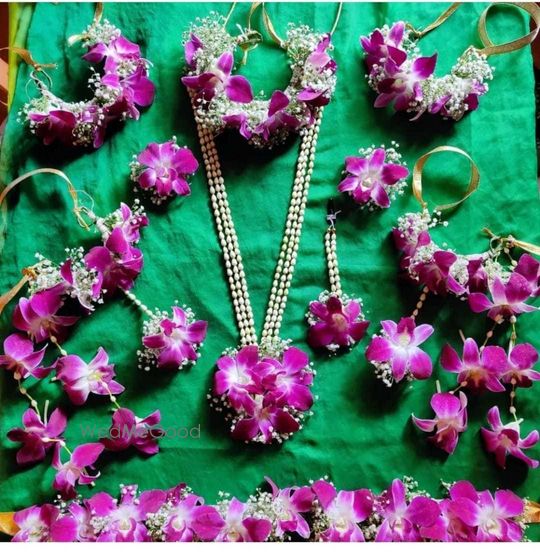 Dohale jevan shop real flower jewellery