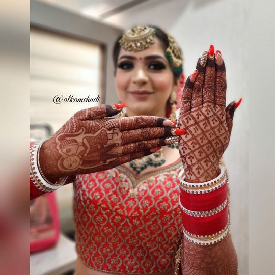 Alta Design On Hand For Wedding| आलता के लेटेस्ट डिजाइन| Hatho Ke Liye Alta  Ke Best Design | sawan 2022 latest alta designs for hand | HerZindagi