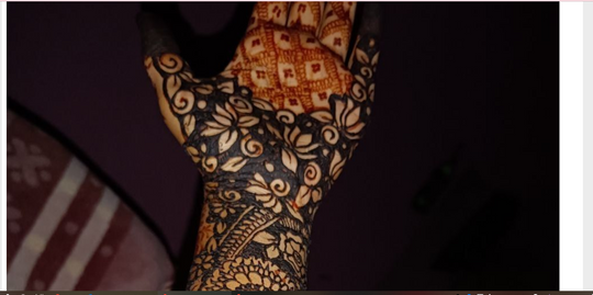 Nom Isha | Pen tattoo, Mehndi art designs, Mehndi tattoo