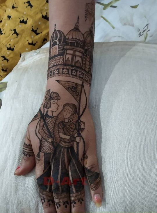 Mac Tattoos Hauz Khas - Original design by Naina Jain from Skin machine  tattoo studio Bhopal . This piece inked at DNA Tattoo Art by Mac Hauz Khas  (WE DO NOT HAVE