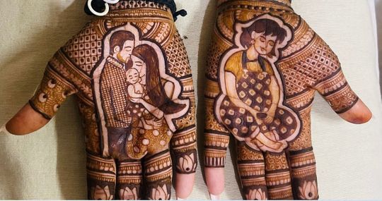 इस तरह के मेहंदी के डिज़ाइन होते हैं पैरों की अंगुलियों के लिए खास: Leg Mehndi  Design - Grehlakshmi