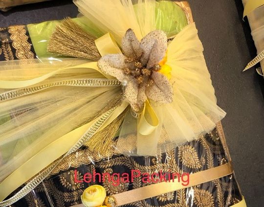 Easy Gift Packing Ideas for Wedding Trousseau, How to pack Indian Dress