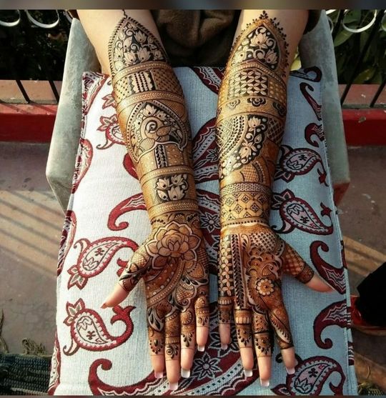 hartalika teej 2022 back mehndi designs to look gorgeous - गणेश चतुर्थी हो  या हरतालिका तीज, हाथों पर लगे ये मेहंदी डिजाइन हर मौके को बना देंगे खास ,  जीवन शैली न्यूज