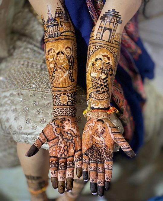 anil mehandi art on X: 