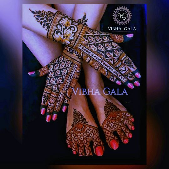 Vibha Gala's Bridal Mehendi | Portraing lord Shiva in Bridal Mehendi…. with  other bridal Elements by @vibhagalamehendi_artist Contact:- 9768155389 |  Instagram