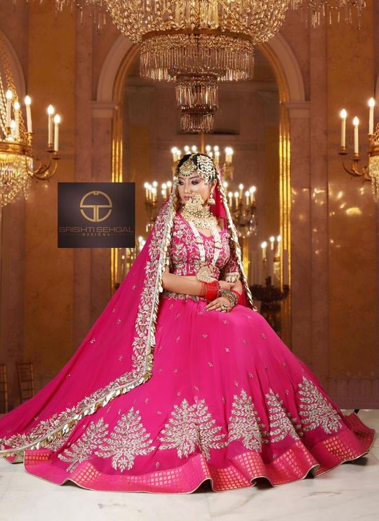 Buy Ethnovog Pink Coloured Woven Design Made To Measure Lehenga Choli With  Dupatta - Lehenga Choli for Women 8642937 | Myntra