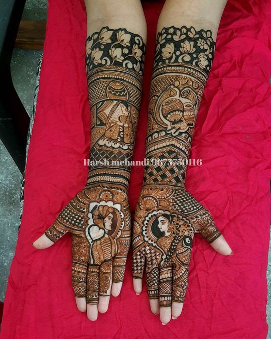 Karwachauth 2023: quick and simple rajasthani mehndi design for karwachauth  arabic mehndi designs pics in hindi - Mehandi Designs: इस करवाचौथ हाथों पर  लगाएं राजस्थानी मेहंदी के ये डिजाइन, हर पैटर्न है