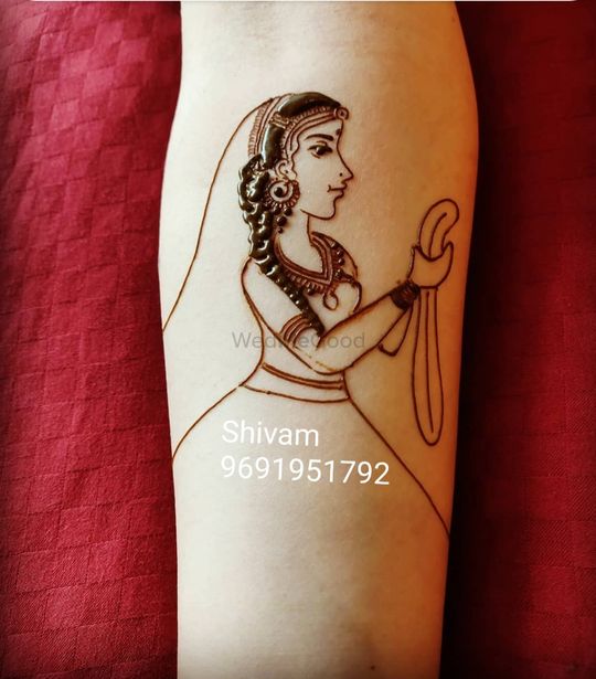 Shivam Name Tattoo @mr.tattoobala #shorts #shortsviral #tattoos - YouTube