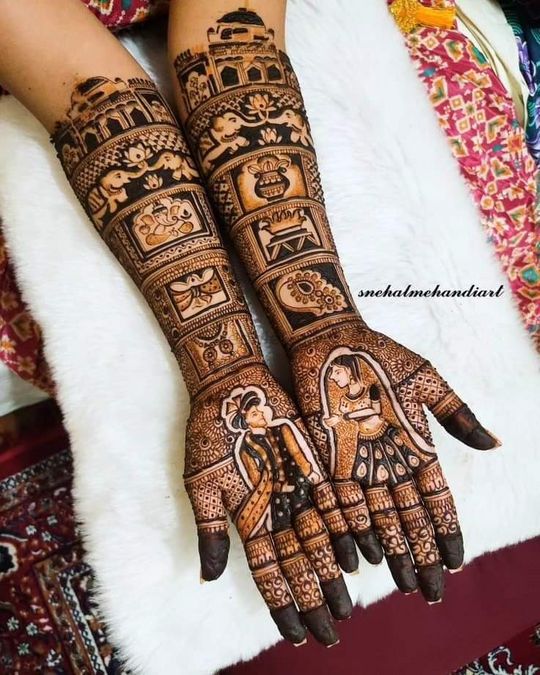 ज्वेलरी मेहंदी डिज़ाइन से हाथों को सजाएं, नहीं हटेगी किसी भी नज़र: Jewelry  Mehndi Design – Grehlakshmi