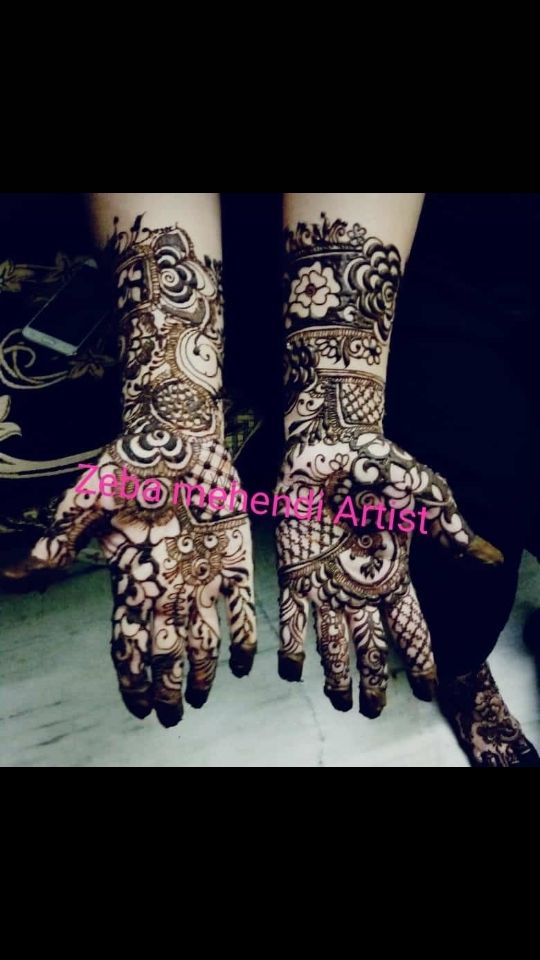 Pin by Zeba Sam on mehndi designs | Stylish mehndi designs, Indian mehndi  designs, Dulhan mehndi designs