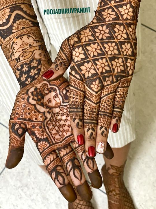 Chhath Puja 2020 Mehndi Designs & HD Images: Latest Henna Patterns and  Arabic Mehendi Designs to Adorn Your Palms This Festive Season (Watch  Videos) | 🙏🏻 LatestLY