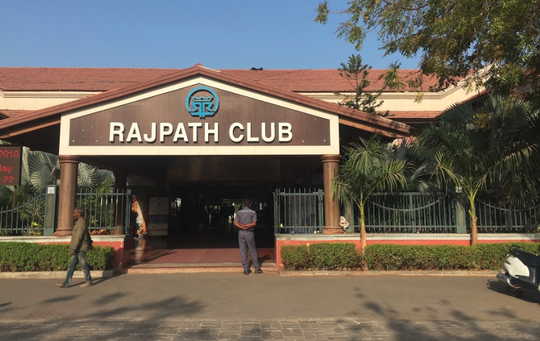 The spectacular venue for a Chess Tournament, Rajpath Club, Gujarat