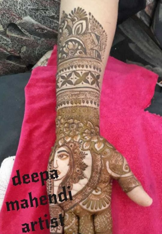 Deepa & Pratik's Colorful Indian Wedding {Georgia} | Basic mehndi designs,  Henna tattoo designs, Bridal henna designs