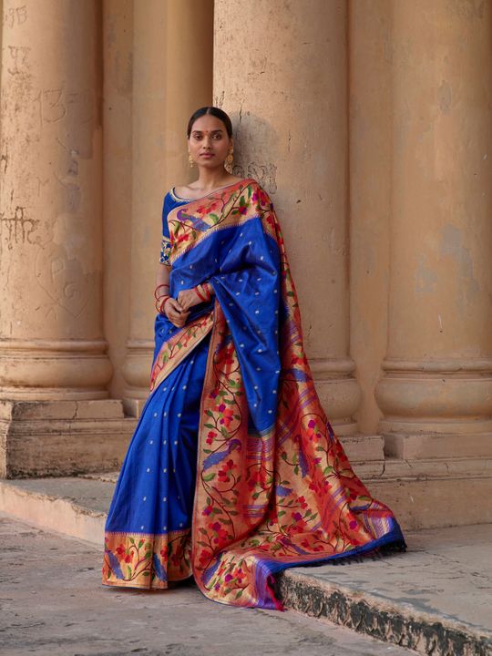 Shop Pure Silk Sarees Online | Designer Silk Sarees | Frontier Raas