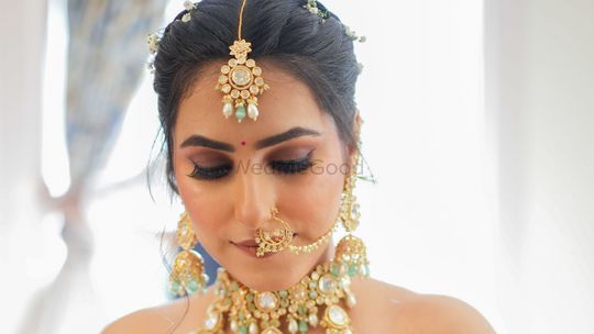 Bridal Air Brush Makeup, - Top Make-up artist in delhi