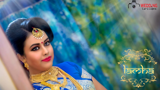 Kavani - Sruthy Ullas wearing Lacha designed by Kavani on her engagement. |  Facebook