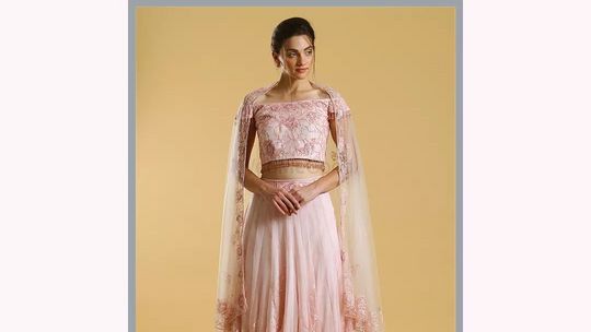 Shasha Gaba Info & Review | Bridal Wear in | Wedmegood | Cream long  dresses, Bridal wear, Fashion