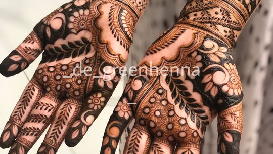 Henna Design Hand Decoration Bride Stock Photo 2368498079 | Shutterstock