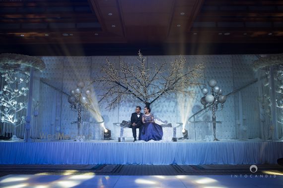 Photo Of Reception Stage Decor