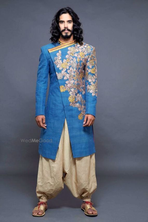 asymmetric sherwani
