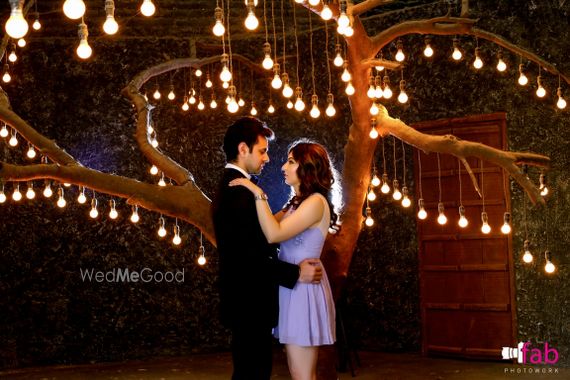 Photo Of Pre Wedding Shoot With Pretty Lighting