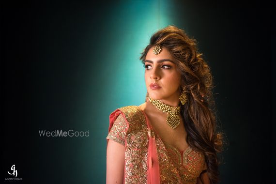 Photo Of Mehendi Hairstyle Idea Messy Side Braid