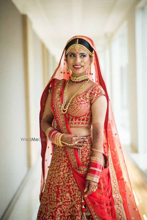 lehenga look bridal