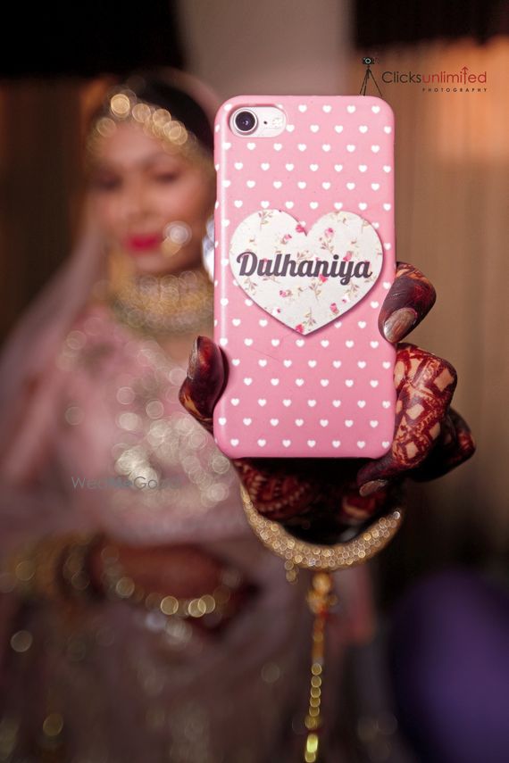 Cute bridal phone cover