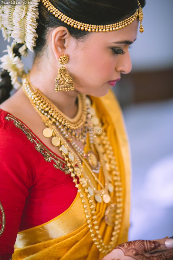 Photo Of South Indian Bridal Jewellery